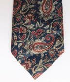 Paisley tie by Woods and Gray Burton traditional mens wear good condition
